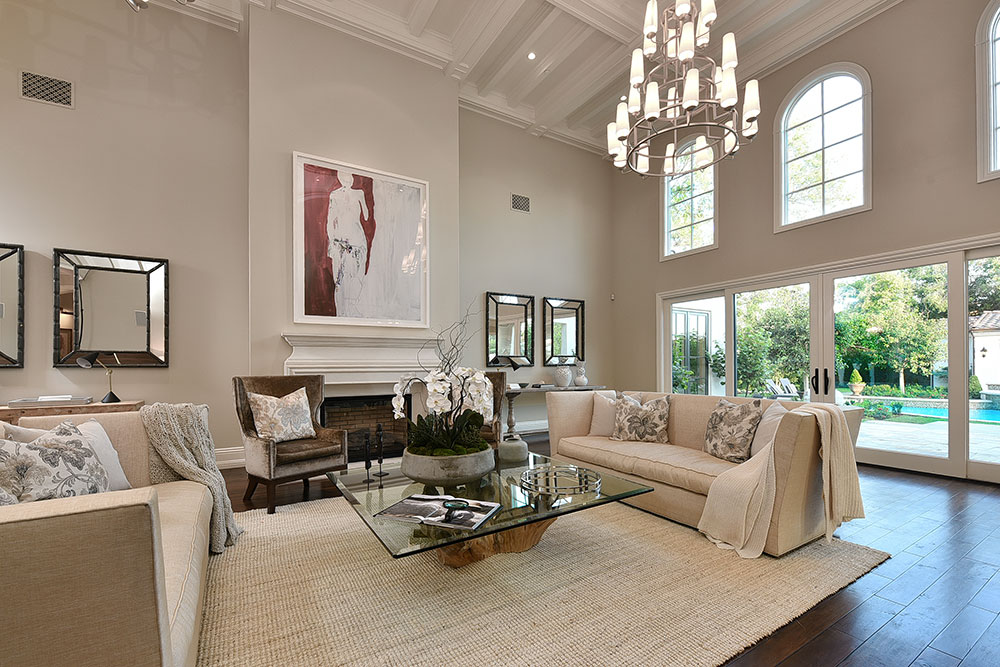 Jennifer Bevan Interiors - Le Roy Family Room