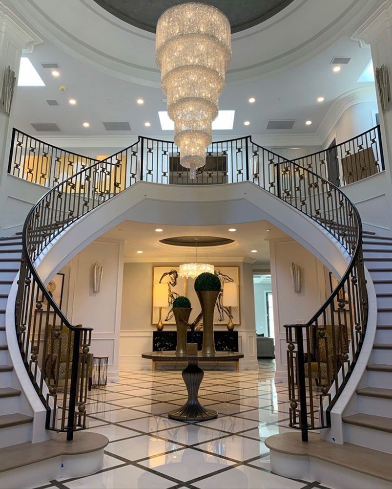 Hampton Entry MurSol Constr. Santana Interiors