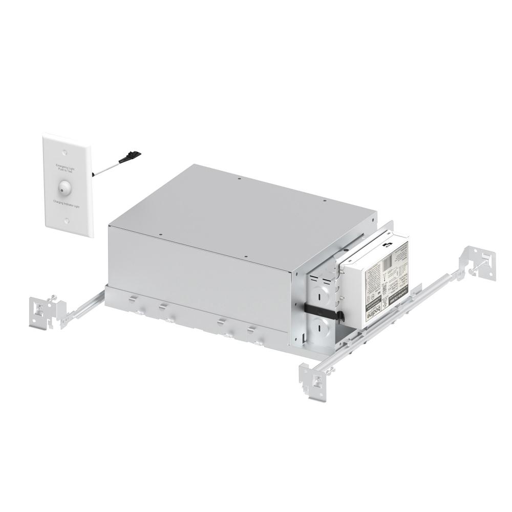 2" Iolite LED Dedicated Chicago Plenum New Construction Housing w/ EM Driver, 13W, 120V input;