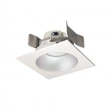 Nora NLCBC2-553TWHZW/10 - 5" Cobalt Click Square Retrofit Reflector with Round aperture, 1000lm / 13.5W, Selectable CCT,