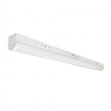 Nora NLSTR-4L1334W/MS - 48" LED Tunable Strip Light, 3300lm / 24W, Selectable CCT (30/35/40K), White finish, 120-277V