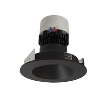 Nora NPR-4RNDC35XBB - 4" Pearl LED Round Retrofit Reflector, 1000lm / 12W, 3500K, Black Reflector / Black Flange