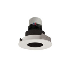 Nora NPR-4RPHCDXBMPW - 4" Pearl LED Round Pinhole Retrofit, 800lm / 12W, Comfort Dim, Black Pinhole / Matte Powder