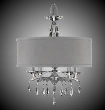 American Brass & Crystal CH5602-G-32G-36G-ST-PG - 19 inch Kaya Drum Shade Chandelier