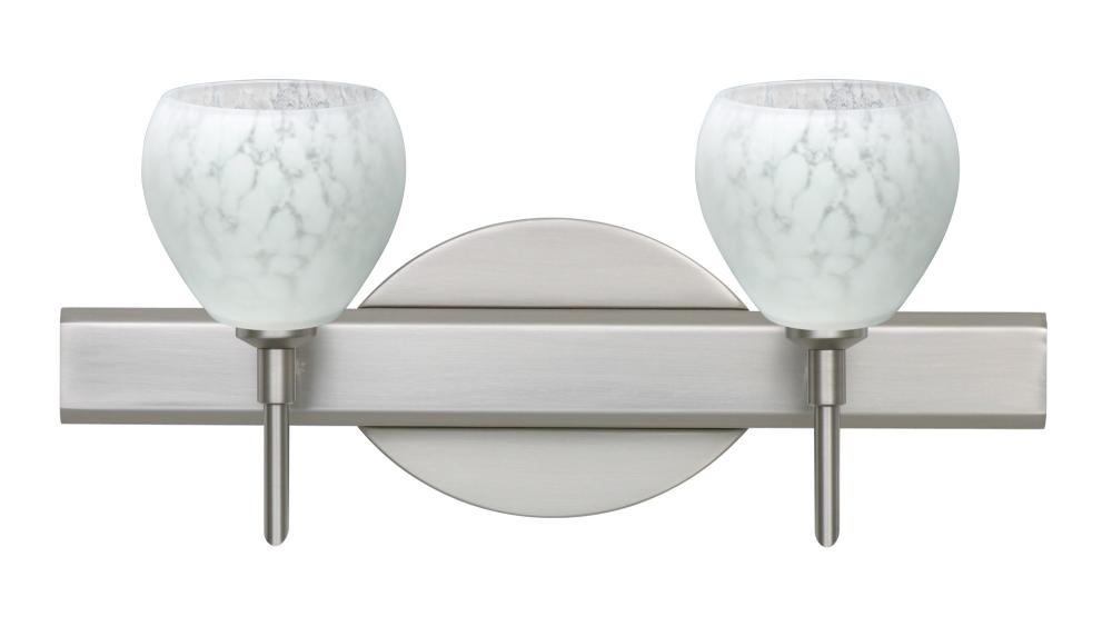 Besa Wall Tay Tay Satin Nickel Carrera 2x40W G9