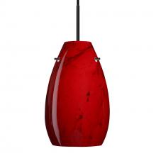 Besa Lighting 1JT-4126MA-LED-BK - Besa Pera 9 LED Pendant Magma Black 1x9W LED