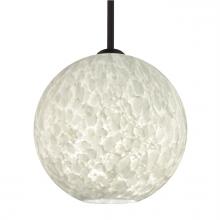 Besa Lighting 1TT-COCO1219-LED-BK - Besa Coco 12 Stem Pendant, Carrera, Black Finish, 1x9W LED