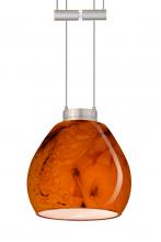 Besa Lighting 1XA-5605HB-SN - Besa Pendant Tay Tay Satin Nickel Habanero 1x50W Halogen