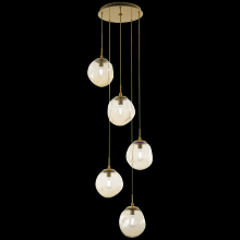 Hammerton CHB0062-05-FB-C-C01-E2 - Aster Round 5pc Multi-Pendant