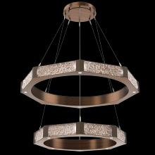 Hammerton CHB0061-2B-RB-GC-CA1-L3 - Glacier Two-Tier Ring