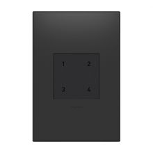 Legrand WNACB40G1 - adorne® Wireless Smart Scene Controller with Netatmo, Nickel