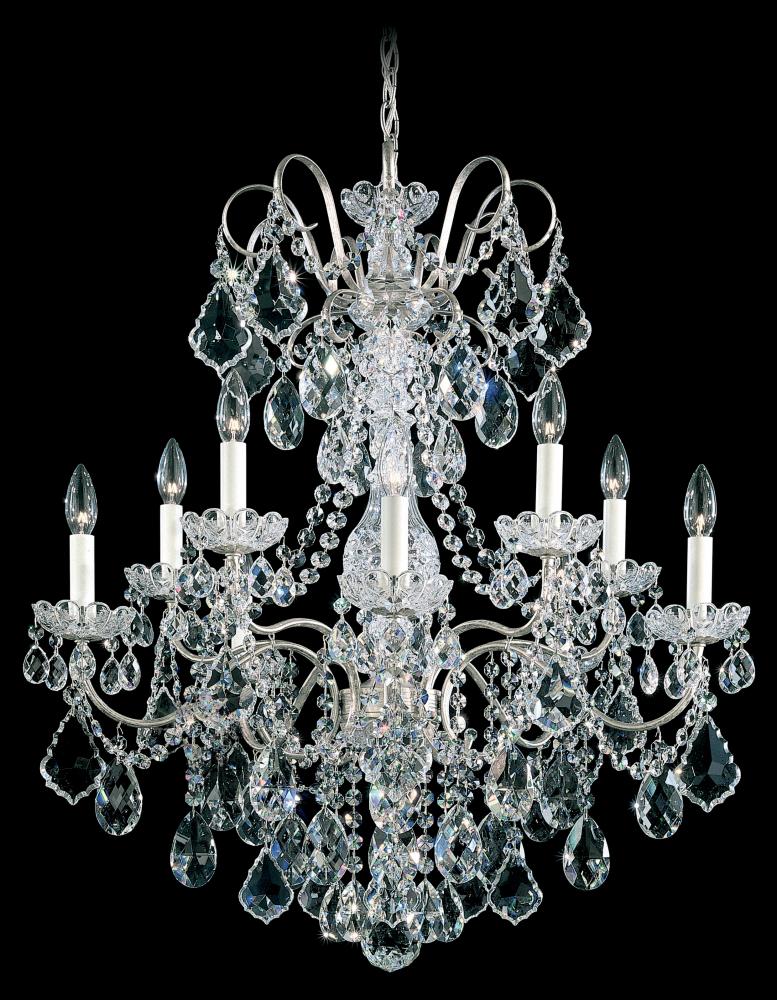 New Orleans 10 Light 120V Chandelier in French Gold with Radiance Crystal