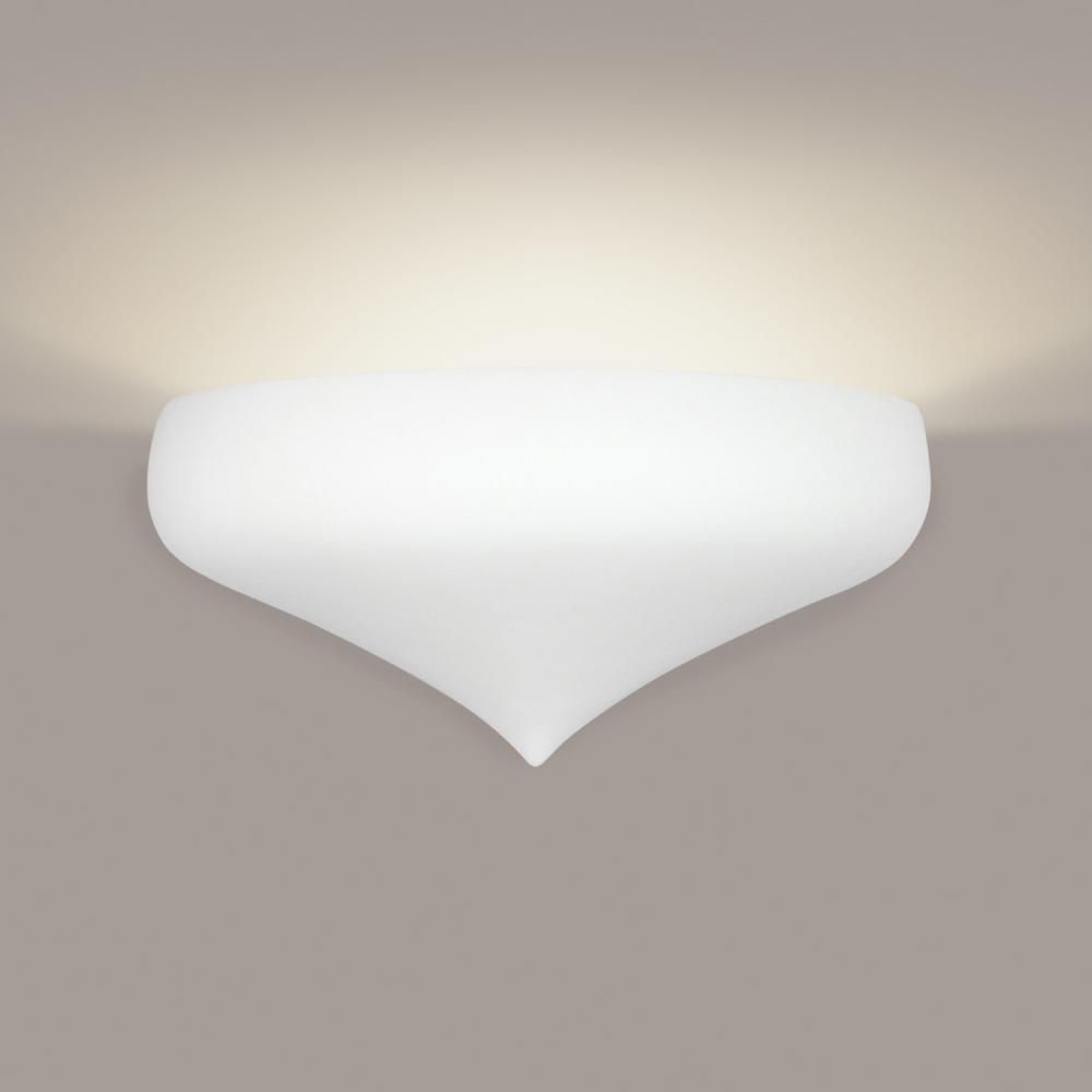 Vancouver Wall Sconce: Teal Crackle