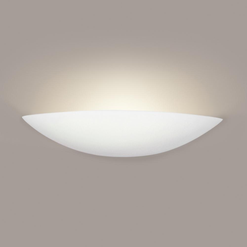 Maui Wall Sconce: Teal Crackle (E26 Base Dimmable LED (Bulb included))