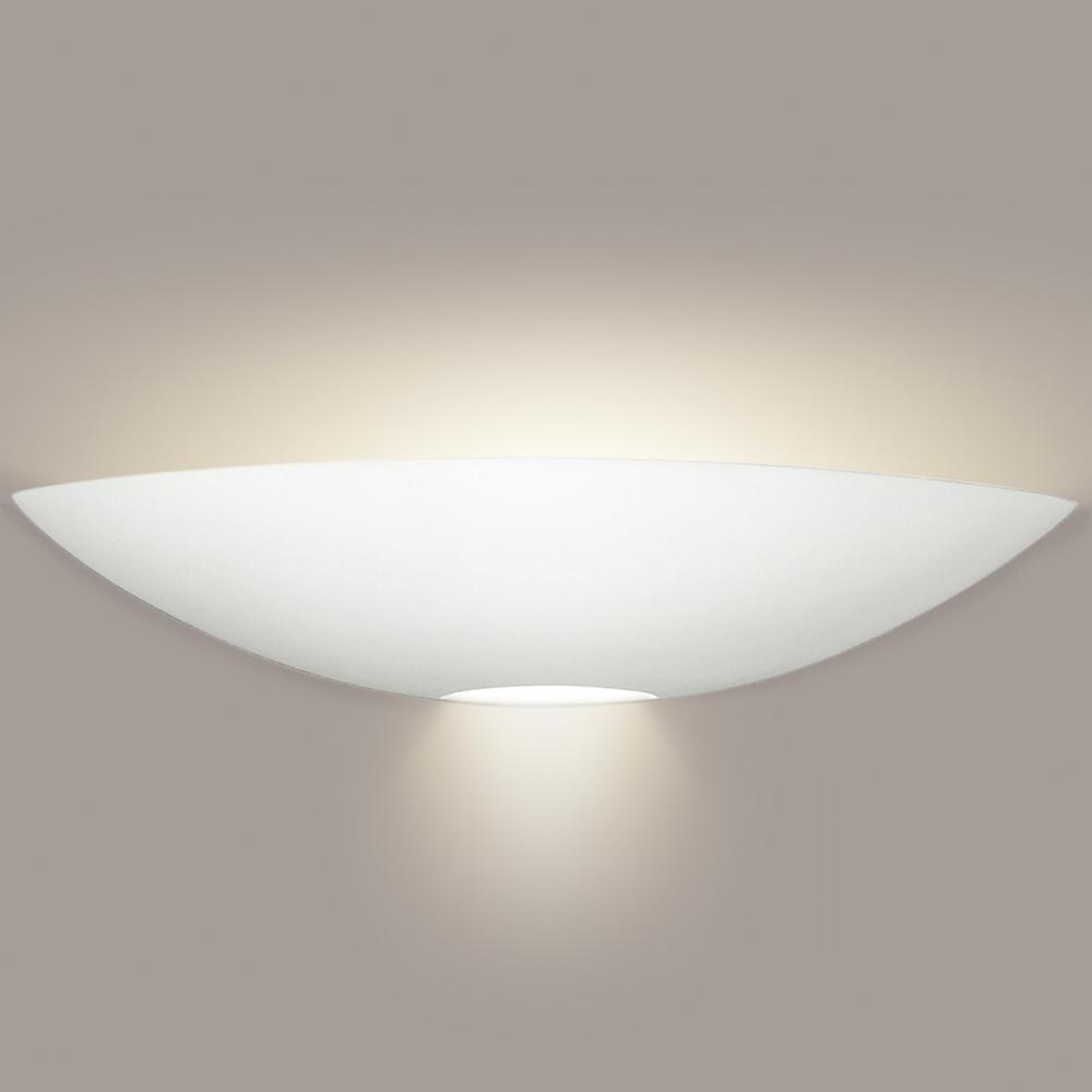 Great Oahu Wall Sconce: Hawaiian Blue (E26 Base Dimmable LED (Bulb included))