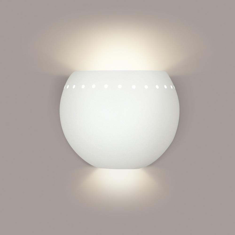 St. Lucia Wall Sconce: Poppy Orange