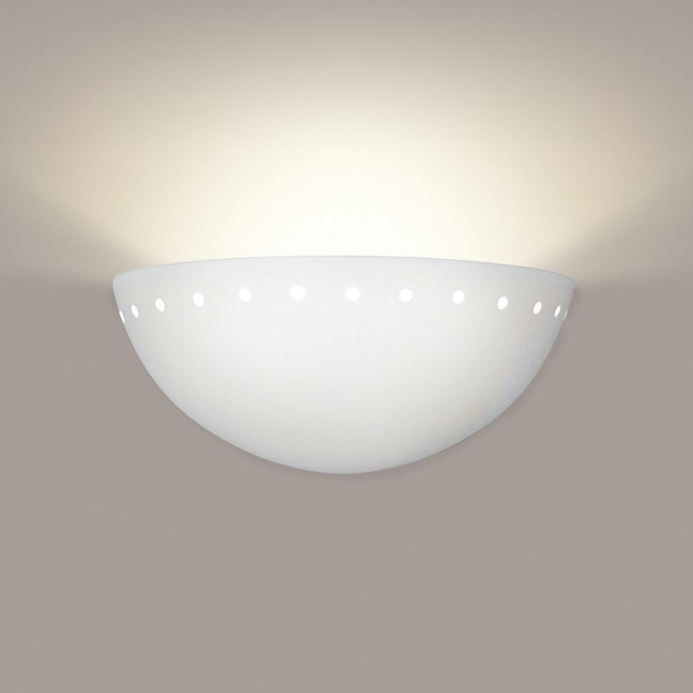 Gran Cyprus ADA Wall Sconce: Teal Crackle