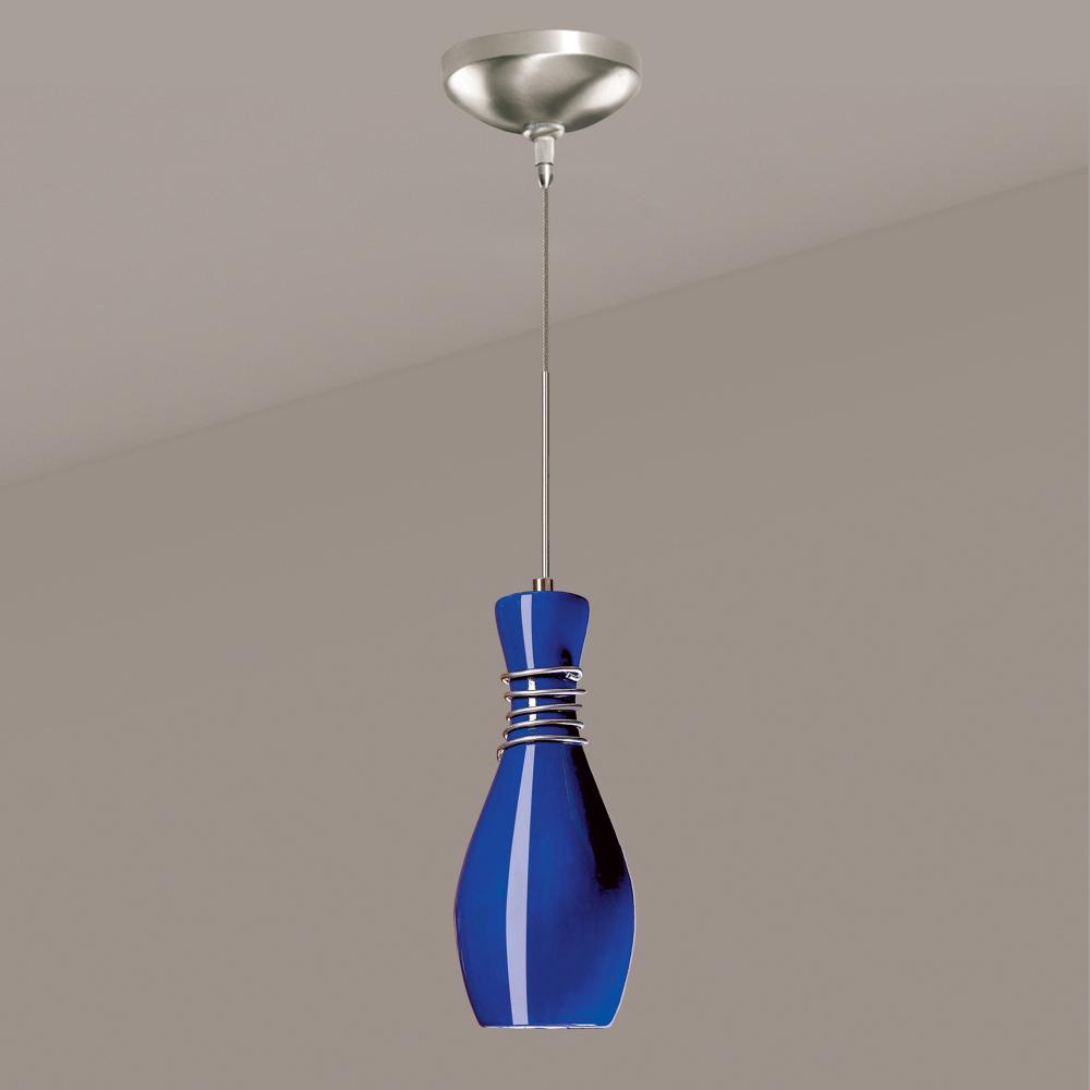 Amphora Low Voltage Mini Pendant Cobalt Blue