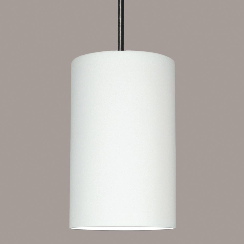 Gran Andros Pendant: Heat Forged Copper (Black Cord & Canopy)
