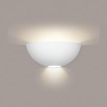 A-19 303-MB1-1LEDE26 - Aegina Wall Sconce: Ivory Black Marble