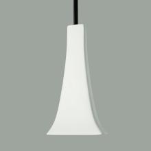 A-19 MP14-A3-BCC - Eiffel Mini Pendant: Fawn (Black Cord & Canopy)