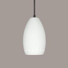 A-19 P1503-1LEDE26-TN-BCC - Grenada Pendant: Tan (E26 Base Dimmable LED (Bulb included)) (Black Cord & Canopy)