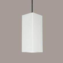 A-19 P1801-1LEDE26-S2-BCC - Timor Pendant: Dusk Granite (E26 Base Dimmable LED (Bulb included)) (Black Cord & Canopy)
