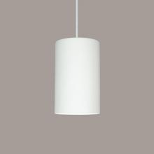A-19 P201-A3-WCC - Andros Pendant: Fawn (White Cord & Canopy)