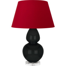 Robert Abbey OS23R - Obsidian Double Gourd Table Lamp