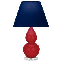 Robert Abbey RR13N - Ruby Red Small Double Gourd Accent Lamp
