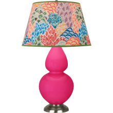 Robert Abbey RZ22S - Razzle Rose Double Gourd Table Lamp