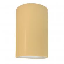 Justice Design Group CER-5260W-MYLW-LED1-1000 - Large ADA LED Cylinder - Closed Top (Outdoor)