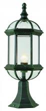 Trans Globe 4182 RT - 1LT PIER BASE LANTERN-BEVELED