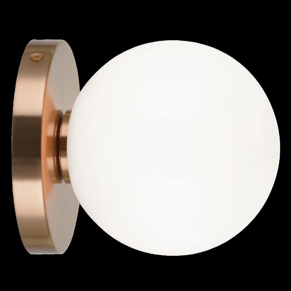 Cosmo Aged Gold Brass Wall Sconce / Ceiling Mount
