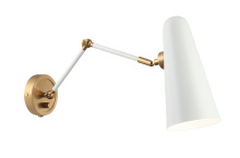 Matteo Lighting S05221WH - Blink White Wall Sconce
