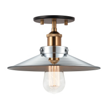 Matteo Lighting X46111AGCH - Bulstrode's Workshop Aged Gold Brass Ceiling Mount