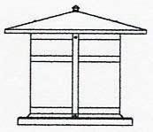Arroyo Craftsman BC-17AM-BZ - 17" berkeley column mount