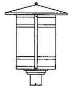 Arroyo Craftsman BP-17LCS-VP - 17" berkeley long body post mount