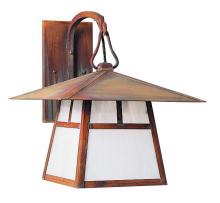 Arroyo Craftsman CB-12EAM-MB - 12" carmel wall mount without overlay (empty)