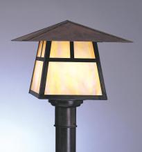 Arroyo Craftsman CP-15ECR-MB - 15" carmel post mount without overlay (empty)