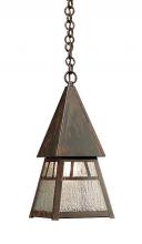 Arroyo Craftsman DH-6CR-BZ - 6" dartmouth pendant