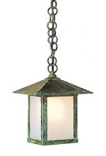 Arroyo Craftsman EH-7SFCR-MB - 7" evergreen pendant with sycamore filigree