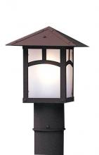 Arroyo Craftsman EP-7PFAM-S - 7" evergreen post mount with pine needle filigree