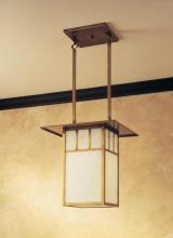 Arroyo Craftsman HCM-18DTCS-MB - 18" huntington hanging pendant with double t-bar overlay