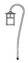 Arroyo Craftsman LV27-M5EGW-BZ - low voltage 5" mission fixture without overlay (empty)