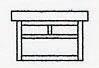 Arroyo Craftsman MCM-7EF-AC - 7" mission flush ceiling mount without overlay (empty)