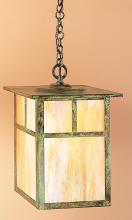 Arroyo Craftsman MH-15TCS-MB - 15" mission pendant with T-bar overlay
