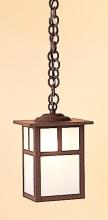 Arroyo Craftsman MH-6ECR-BK - 6" mission pendant without overlay (empty)