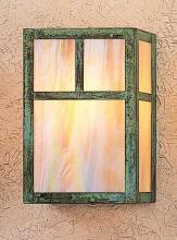 Arroyo Craftsman MS-10EF-BK - 10" mission sconce without overlay (empty)