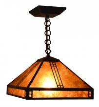 Arroyo Craftsman PH-12CR-RC - 12" prairie pendant